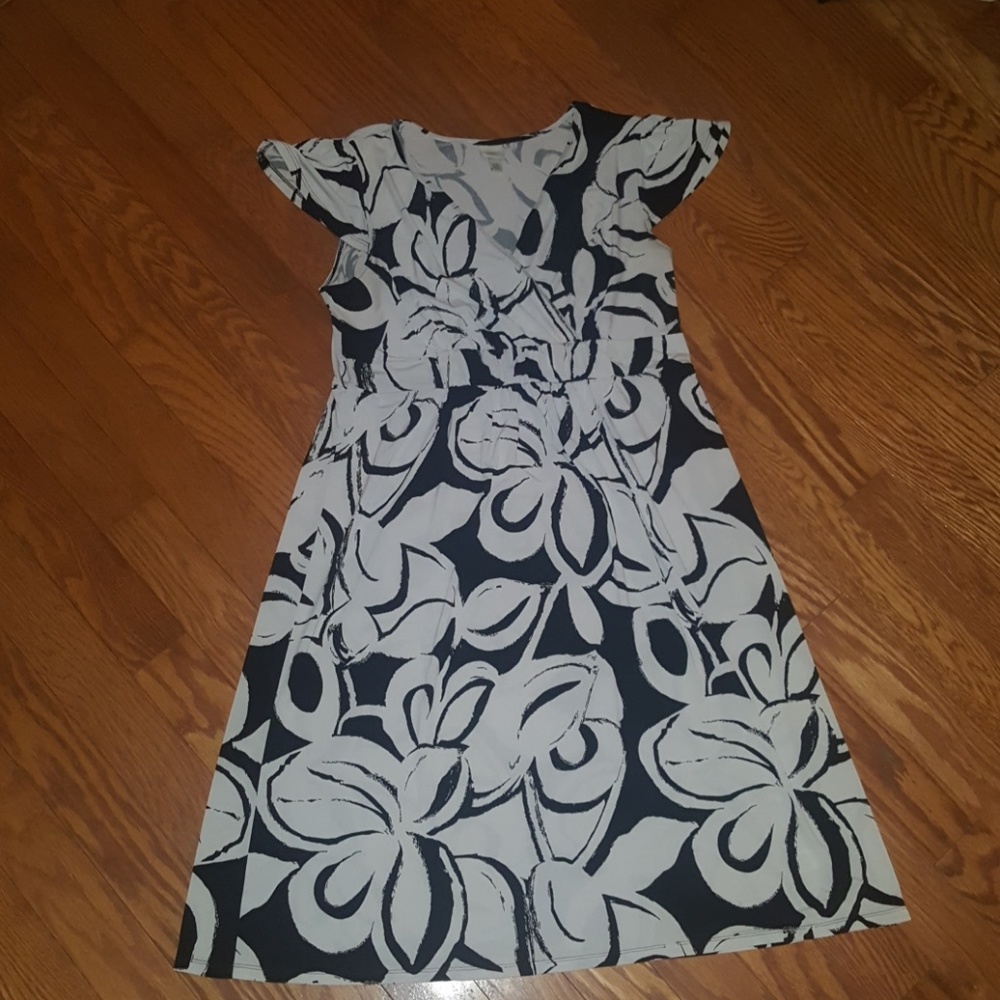 Merona Black and White Dress - Size 2XL